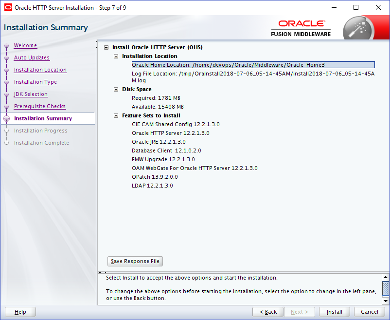 Installer Prerequisite Setup